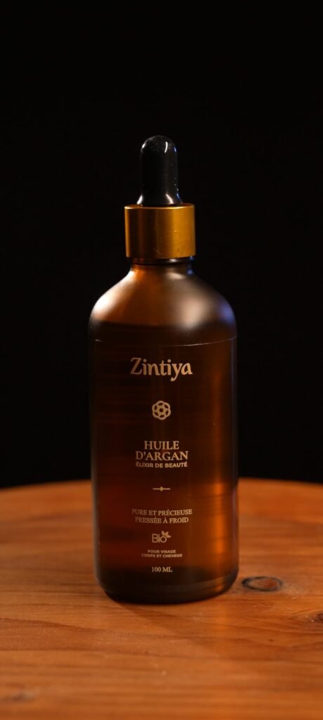 Huile d'argan bio pure Zintiya - flacon 100ml