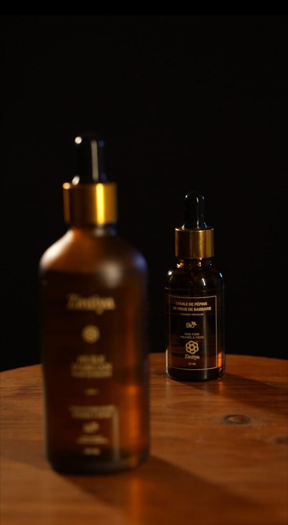 Les deux huiles du Coffret Signature